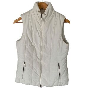 𝅺musto Puffer Vest White Women's US Size 6 Outdoor Equestrian Sailing British